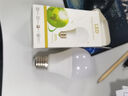超亮家用led灯泡白光e27螺口大功率LED节能灯泡护眼球泡 暖光 5W【单个装】 实拍图