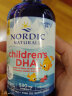 挪威小鱼Nordic Naturals儿童DHA鱼油滴剂野生深海北极鳕鱼肝油辅食油237ml 实拍图