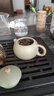 尊壶 紫砂壶西施壶茶具套装小号茶壶茶杯公道杯豆青绞泥家用泡茶器 绞泥西施壶单壶 实拍图
