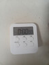 拜杰计时器厨房倒计时器儿童学习计时器时间管理器闹钟白色加厚底座款 实拍图