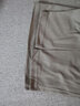 美罗邦（Meloban）100%纯棉长袖t恤男薄款宽松秋衣春秋季纯色打底衫大码上衣服男装 卡其色【100%纯棉】 XL【建议140-150斤】 实拍图