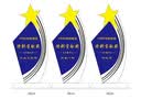 栏芭水晶奖杯定制大拇指五角星公司年会企业优秀员工团队销冠篮球比赛颁奖奖牌挂牌单位创意退伍纪念品 商务先锋 业绩精英 实拍图