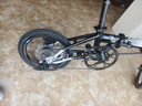 大行（DAHON）K3plus折叠自行车超轻铝合金16英寸9速城市碟刹通勤车KAA693 黑白【内折版】 实拍图