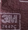 3M钣金喷漆工业百洁布钣金除锈布抛光补 7447C清洁布145mm*230mm5片 实拍图