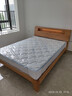 源氏木语全实木床北欧风小户型卧室家具橡木床现代简约主卧1.5m1.8m双人床 原木色低铺夜光床斜靠版【橡木】 1500mm*2000mm  框架结构 实拍图
