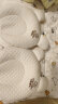 七彩博士婴儿枕头0-1岁定型枕乳胶新生儿纠正偏头秋冬季3-6个月宝宝枕头 乳胶定型枕+2个调节柱 纯色 实拍图