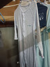 优奇婴儿衣服夏季薄款纯棉连体衣新生幼儿睡衣宝宝纱布哈衣夏装空调服 夏款【闭档】冰蓝 80cm 实拍图