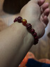 妙韵天然朱砂三合六合手链转运珠手串本命佛护身符马年本命年吉祥礼物 生肖属鸡不动尊菩萨转运珠 女款珠径8mm 实拍图