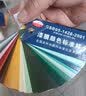 GSB色卡国标油漆涂料色卡GSB05-1426-2001漆膜颜色标准样卡 实拍图