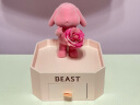 野兽派（THE BEAST）“比心”告白兔永生花玫瑰花礼盒生日礼物新婚礼物 晒单实拍图