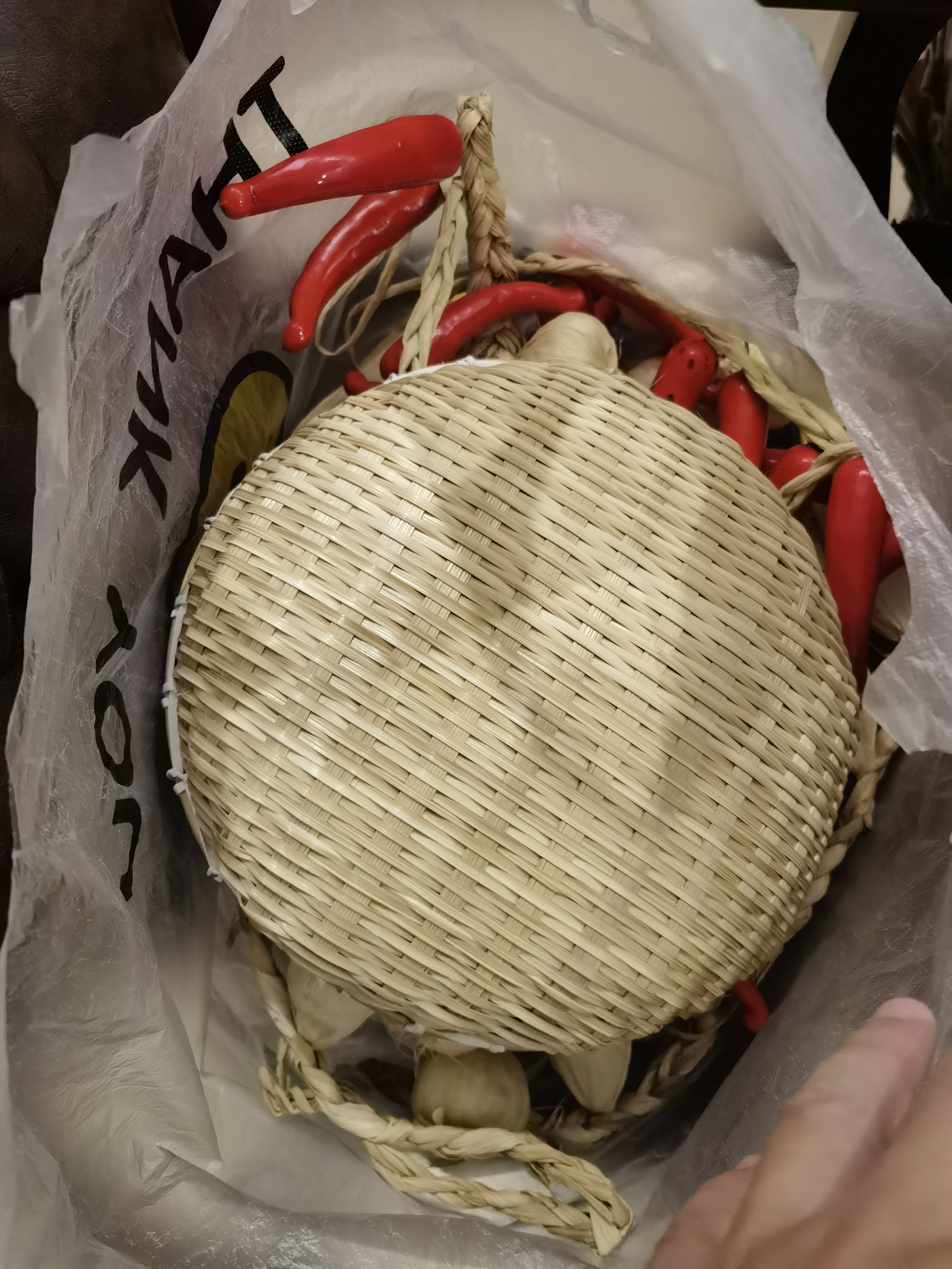 荣花施 仿真辣椒串农家乐饭店装饰品蔬菜模型摆设摆件道具白蒜串挂件 10头红尖椒【1串】 实拍图