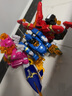 展高（JUMPGO）迷你特工队玩具变形超级恐龙力量七炫战龙王合体男孩礼物 实拍图