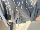 Gap【热卖爆款】男装夏撞色logo圆领短袖T恤纯棉上衣544465 黑灰色 180/100A(XL) 亚洲尺码 实拍图