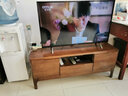 中伟中式实木电视柜客厅落地茶几电视柜组合地柜储物电视机柜1.2米 实拍图