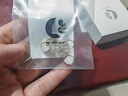 伊黛儿无耳洞贝壳仿珍珠耳环新款蚊香盘耳夹女法式复古耳钉耳饰 贝壳耳夹E2811 实拍图