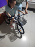 百士盾儿童自行车山地单车6-16岁以上学生减震双碟刹越野中小男女孩赛车 旗舰版单速【辐条轮】炫彩粉 18寸丨适身高115-135丨 实拍图