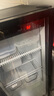 HLAOXUE好雪网红商用啤酒柜展示柜风冷无霜全屏柜酒吧冰箱KTV冰柜酒水饮料展示柜超市冷藏保鲜柜 单门黑色（525*540*960高）网红酒水柜 节能经济款 实拍图
