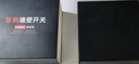 科米其M6智能开关超薄玻璃面板已接入米家APP无线双控凌动全屋语音控制 M6肤感玻璃 零火二键 皓月白 实拍图