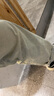顶峰保罗（Dingfengbaoluo）美式牛仔裤男春夏高街直筒宽松潮牌男生阔腿长裤DFS05黄泥色3XL 实拍图