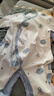 棉芹婴幼儿衣服春秋款新生儿连体衣宝宝衣服婴儿系带哈衣纯棉爬爬服 浅蓝地球2件装【四季款】 66码(建议4-6个月12-15斤) 实拍图