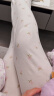 Mom Jane孕妇秋裤内穿春夏薄款家居服产后怀孕期线裤衬裤棉打底裤不勒肚子 白印蔷薇（透气95%棉-200g） XL（120-135斤） 实拍图