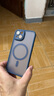 雅思恋 【强力磁吸充电】全包肤感磨砂黑适用iPhone17手机壳苹果手机保护壳MagSafe磁吸超薄渐变 宝蓝色 【简约高级，镜头全包】 iPhone 13 实拍图