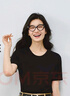京东京造短袖T恤女10A抗菌秋季新款修身显瘦女装抑菌防汗 黑色圆领 L 实拍图