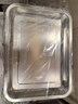 温朵娜（VIENDONA）食品级304不锈钢托盘长方形盘子家用方盘餐盘烤鱼铁盘子蒸盘食堂 304钢 深盘 36*27*4.8cm 实拍图