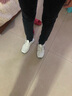 鸿星品牌尓克断码女鞋透气运动鞋女款2025夏季新款百搭防滑休闲鞋小码网鞋软底轻便跑步鞋青少年女士小白鞋子薄款网面鞋防滑透气跑鞋 D28白兰网面透气款 39 实拍图