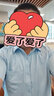 啄木鸟（TUCANO）衬衫男士夏季短袖衬衣商务正装纯色休闲时尚百搭男装 浅蓝 4XL 实拍图