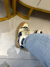 马登（Maden）男鞋2024新款时尚休闲运动滑板鞋复古撞色小白鞋百搭学生潮鞋子 钛蓝 （偏小一码） 42 晒单实拍图