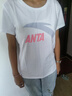 安踏（ANTA）短袖t恤女装上衣2025春夏季女士运动修身白色圆领运动半袖 -4纯净白 M 165 实拍图