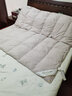 富安娜羽绒被 90%灰鸭绒被子 单人四季被芯春秋被 400g填充 152x210cm 实拍图