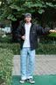 顶峰保罗（Dingfengbaoluo）美式棉衣外套男秋冬休闲棉袄加厚防风连帽保暖棉服DFM18黑色L 实拍图