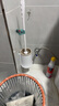 美丽雅马桶刷挂壁式落地洗厕所刷子长柄家用卫生间洁厕刷免打孔套装 实拍图