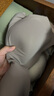 婧麒（JOYNCLEON）哺乳文胸孕妇内衣怀孕期哺乳内衣薄款产后前开扣无钢圈托聚拢无痕 灰色3128【薄款贴身透气聚拢】 90C 实拍图