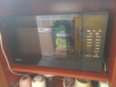 美的（Midea）微波炉20L大容量平板易清洁内胆智能菜单高效速热  一键解冻杀菌除味宝宝菜单国家补贴 M2C同款 黑色 M22J 实拍图