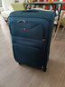 兰博军刀（Rambo Saber）行李箱牛津布拉杆箱商务旅行箱登机箱帆布密码箱超大容量箱子软箱 086A蓝色拉链 26英寸 实拍图