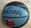 斯伯丁（SPALDING）篮球空中大灌篮联名款成人儿童防滑耐磨比赛训练7号篮球 实拍图