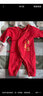 贝瑞加（Babyprints）新生儿满月服宝宝百天衣服春节大红色连体衣纯棉新年爬服 局印59 实拍图