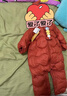 巴拉巴拉童装婴儿连体衣轻薄羽绒服宝宝衣服2025冬装抱衣爬服男童女童萌趣 红色糖葫芦-白鸭绒 73 cm-充绒量37g 实拍图