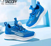 SNOOPY史努比童鞋儿童运动鞋百搭男女童单网透气小白鞋3819蓝色36 实拍图