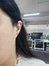 七可999足银耳钉女四叶草耳饰简约时尚纪念日生日礼物送闺蜜女友老婆 实拍图