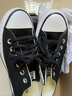 匡威（Converse）官方All Star Lift女低帮帆布鞋典厚底鞋黑色560250C 黑色/560250C 36 实拍图