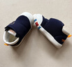 托姆贝克婴儿学步鞋秋季女童软底鞋男宝宝机能鞋婴幼儿鞋子 藏青熊19码 实拍图
