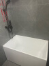 浪鲸（SSWW）卫浴一体成型独立式小户型浴缸家用成人亚克力深泡方形泡澡浴池缸 1.2米独立式浴缸 晒单实拍图