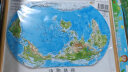 3D凹凸立体中国地形图+世界地形图(套装共2册/16开便携版) 实拍图