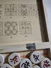 中国象棋木制带折叠棋盘大号小学生专用儿童实木棋子便携式成人 【中号35cm】实木棋子/折叠棋盘 实拍图