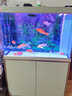 森森（SUNSUN）大型鱼缸水族箱免换水客厅风水家用下滤底过滤鱼缸 时尚新款1.0米长34.6cm宽底滤(黑白灰可选) 实拍图