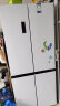 海信（Hisense）470小魔方冰箱超薄零嵌入式四开门冰箱十字家用智控变温一级能效双变频净味BCD-470WMK1DPU白 实拍图